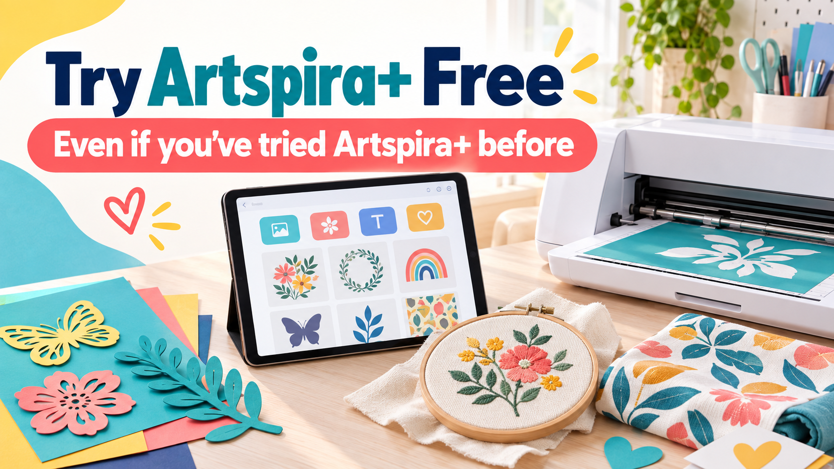 Try Artspira+ free, even if you've tried Artspira+ before